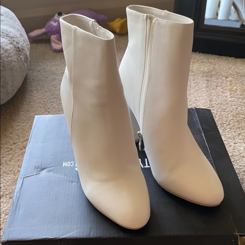 White boots